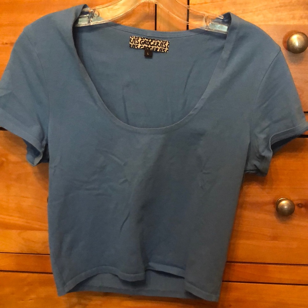 Cropped tee
